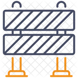 Safety barriers  Icon