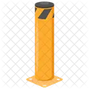 Safety Bollards Traffic Control Vehicle Barrier Icon