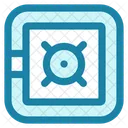 Safety Box Locker Security Icon