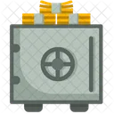 Safety Box Locker Security Icon