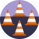 Safety Cones Cones Sport Icon