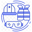 Protective Equipments Safety Equipments Lifejacket Icon