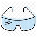 Safety Glasses Color Shadow Line Icon Icon