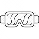 Safety Glasses Protection Icon