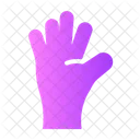 Safety Gloves Latex Protection Icon