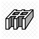 Safety grating pipe  Icon