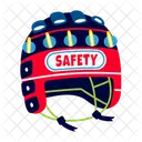 Safety Helmet Headwear Protection Icon