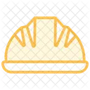 Safety Helmet Duotone Line Icon 아이콘