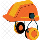 Helmet Protection Construction Icon