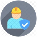 Protection Labor Worker Icon