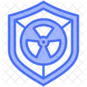 Safety Shield Radioactive Icon