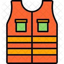 Safety Jacket  Icon