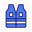 Safety Jacket Protection Vest Icon