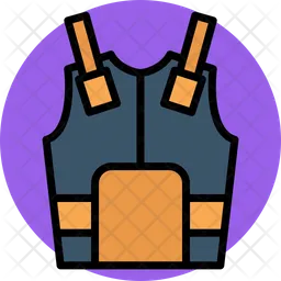 Safety jacket  Icon