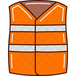 Safety jacket  Icon