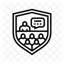 Safety Meeting Injury Icon