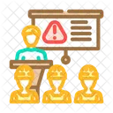 Safety Meeting Injury Icon