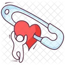 Safety Pin  Icon
