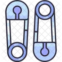 Safety Pin Sewing Needle Symbol