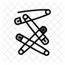Safety Pins Subculture Icon