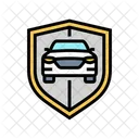 Safety Shield Autonomous Icon