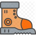 Safety Shoes Boot Footwear Icon