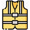 Safety Vest Protection Security Icon