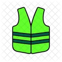 Safety Vest Construction Safety Icon