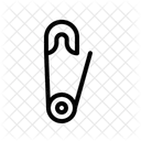Safetypin Pin Clasp Icon