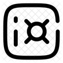 Safe Square Icon