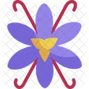 Saffron Flower  Icon