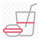 Saft Getrank Burger Symbol