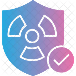 Saftey nuclear  Icon