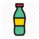 Saft Flasche Kunststoff Symbol