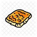 Saganaki Griego Cocina Icono
