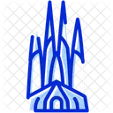 Sagrada Familia Barcelona Spain Icon