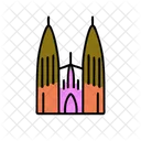 Sagrada Familia Barcelona Spain Icon