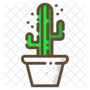 Saguaro Cactus Succulent Icon