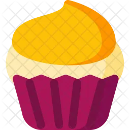 Sahne, Cupcake  Symbol