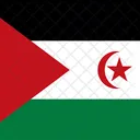 Sahrawi Arab Democratic Republic Flag Country Icon