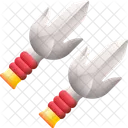 Sai Weapon Ninja Icon