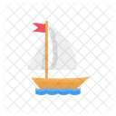 Sail Boat Yatch Icon