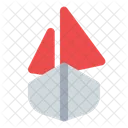 Sail Boat Front  Icon