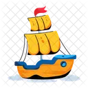 Sail Ship  Icon