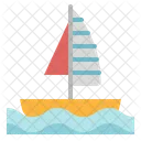 Sailboat Sport Boat Icon