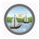 Sailboat Boat Ship Icon
