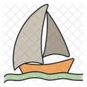 Sailboat Ship Boat Icon