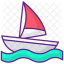 Sailboat Boat Ship Icon