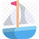 Sailboat Sailing Transport Icon