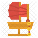 Sailboat Sail Chinese Icon